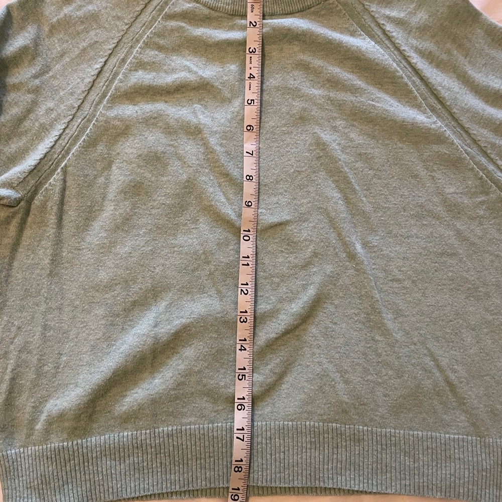 A New Day Mint Green Knit Sweater - Picture 5 of 6